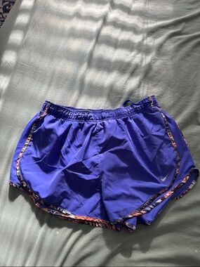 Nike Blue Athletic Shorts with Trim